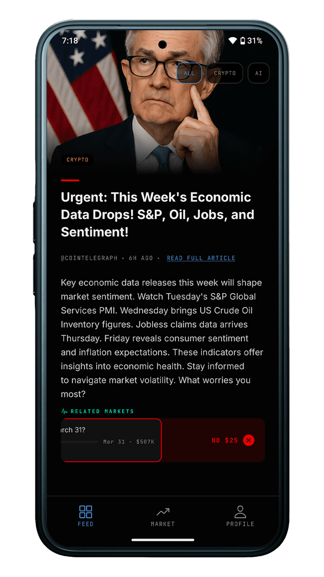 Midnight 60-word news feed